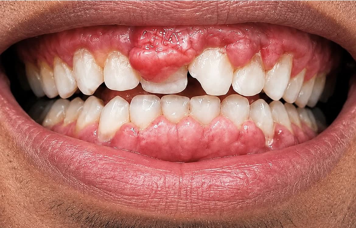 Clinical photographic views of a smile, attentive reading — View 2